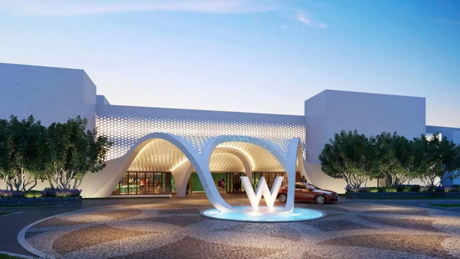 W Algarve architectural lighting